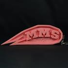 MMS EMBLEM KEYHOLDER - スモーキーレッド