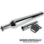 TRUMPET MEGAPHONE MUFFLER  クローム  for SR400/500(78-'08') - GOODS ESPECIALLY
