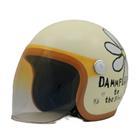 FLOWER HELMET /  PEARL IVORY