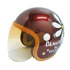 FLOWER HELMET / MAROON