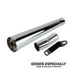 RACING MEGAPHONE  MUFFLER  クローム  for 250TR(02'-06') - GOODS ESPECIALLY