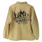 LIMIT OF VOICES - COACH JACKET コヨーテ /XLサイズ