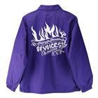 LIMIT OF VOICES - COACH JACKET パープル /Mサイズ