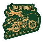 "TRADITIONAL" STICKER - グリーン