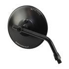 GOODS ESPECIALLY MIRROR - ステンレス 4インチ (SHORT)　ブラック　正ネジ