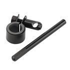 GOODS ESPECIALLY MIRROR - ステンレス (クランプキット単品) 25.4mmハンドル用 ブラック