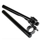 [廃番] セパレートハンドル　25.4mm/φ39　ブラック　ディンプル付き