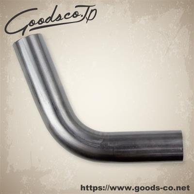 [廃番] マフラー用曲げパイプ　スチール　φ45×1.6　R75-70°