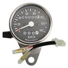 サイドマウントメーターキット φ60 トリップ付き ブラックボディ エストレア(-06年 ディスク)