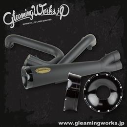 [廃版] SUS　バリトンマフラー2in1 for XL コントラスト (07-13年)