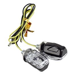 スモールLEDウインカー　ブラックボディ　クリアレンズ