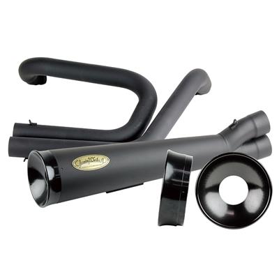 [廃番] SUS　バリトンマフラー2in1 for　STREET750 (15-16年')　ブラック