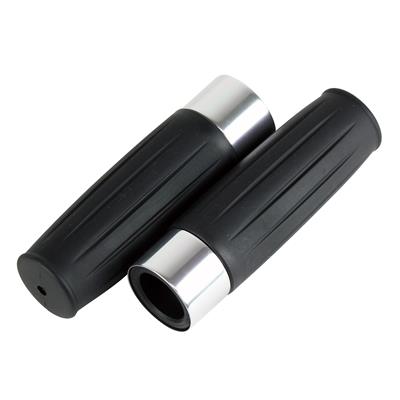 [廃番] ロードホークグリップ　MK2　クロームリング　7/8インチ(22.2mm)