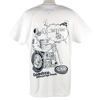 [販売終了] "BADASS" T-SHIRTS - WH　Mサイズ