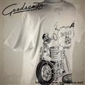 [廃番] "BADASS" T-SHIRTS - WH　Lサイズ[販売終了]