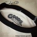 [廃番] "BADASS" RAG 3/4SLEEVE - BK/WH　Lサイズ[販売終了]