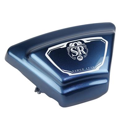 [廃番] ETCビルトイン・サイドカバー　SR400 (09年~Final)　2019モデルカラー(ブルー)塗装仕上げ