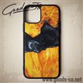 Stabilized wood - iphone11pro Black - Dailyfuncase