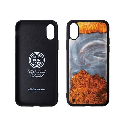 Stabilized wood - iphoneX/XS White - Dailyfuncase