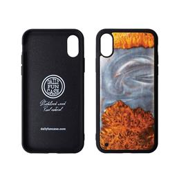 Stabilized wood - iphoneX/XS White - Dailyfuncase