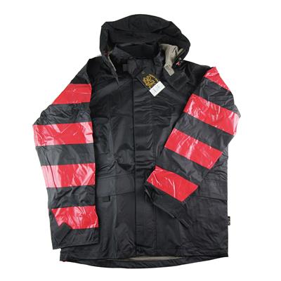 [SOLD] PRISON RAIN SUIT 防水レインスーツ RED /Mサイズ