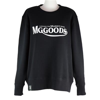 MGGOODS Smiles 8.8oz CREW /BLACK /S-size