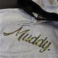 Muddy Camouflage 10.0oz HOODIE /GRAY /S-size