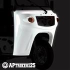 ボディーカバー　フロント　ホワイト [APtrikes125]　[超過送料]