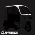 ボディーカバー　アッパー　ホワイト [APtrikes125]　[超過送料]