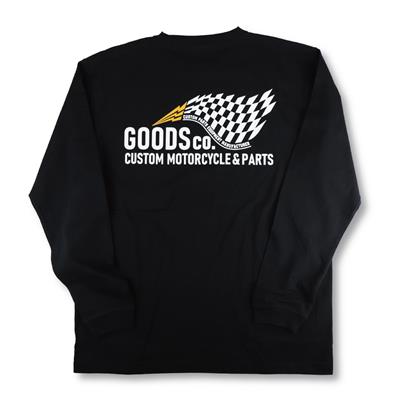 GOODS Thunderbird L/S TEE /Black /S-size