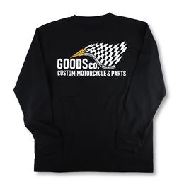 GOODS Thunderbird L/S TEE /Black /S-size