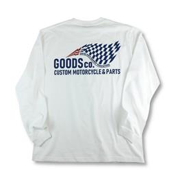 GOODS Thunderbird L/S TEE /White /S-size