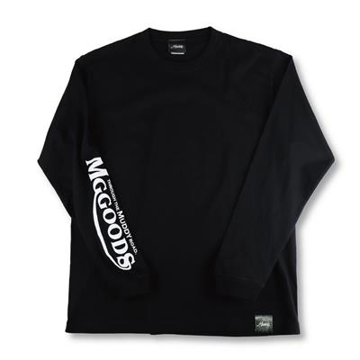 MGGOODS Smiles L/S TEE /Black /L-size