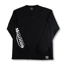 MGGOODS Smiles L/S TEE /Black /L-size