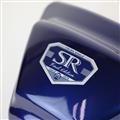 ETCビルトイン・サイドカバー　SR400 (09'~Final)　2021ブルー塗装仕上げ