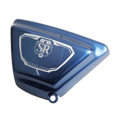 [廃番] ビルトインサイドカバー(右)　SR400 (09'~Final)　2019ブルー塗装仕上げ