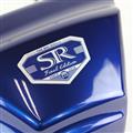 ビルトインサイドカバー(右)　SR400 (09'~Final)　2021ブルー塗装仕上げ