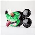 HIPPYMOUSE KeyHolder/Barretta モンスターグリーン