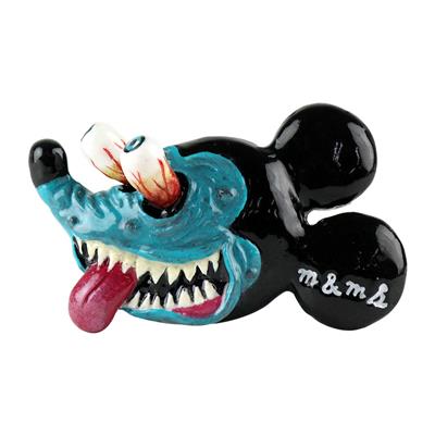 HIPPYMOUSE KeyHolder/Barretta ダーティーターコイズ