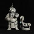 DWARF BOXER with removable helmet　グレー