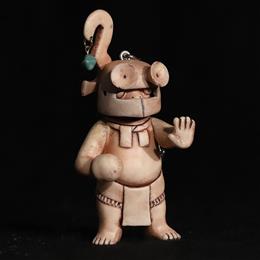 DWARF BOXER with removable helmet　ブラウン