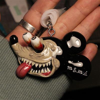 HIPPYMOUSE KeyHolder/CT125 ブラウン