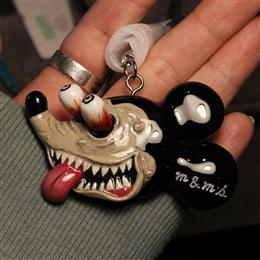 HIPPYMOUSE KeyHolder/CT125 ブラウン