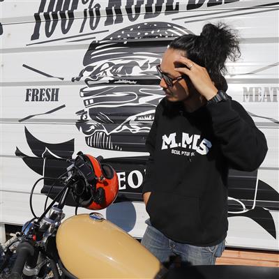 "MMS sculputures" HOODY /M-size