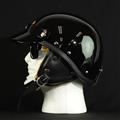 MORRIS Shorty helmet BLACK/Brown (Long fur)