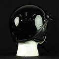 MORRIS Shorty helmet BLACK/Silver (Long fur)