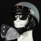 MORRIS Shorty helmet GRAY/Silver (Long fur)