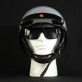 MORRIS Shorty helmet GRAY/Silver (Long fur)