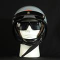 MORRIS Shorty helmet GRAY/DarkBrown (Short fur)