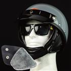 MORRIS Shorty helmet GRAY/Silver (Short fur)